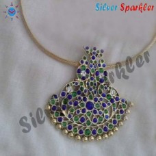 Latest Fantastic Temple jewellery, Shobana Necklace 